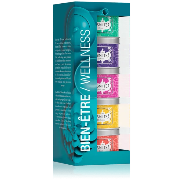 Assortiment Thés Bien-être BIO de Kusmi Tea