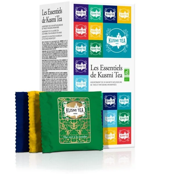 Coffret Les essentiels BIO de Kusmi Tea