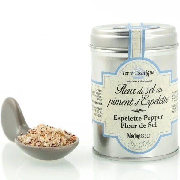 Fleur de Sel au Piment d'Espelette 90g