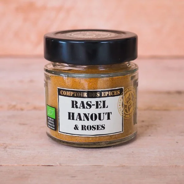 RAS-EL-HANOUT aux Pétales de Roses BIO - Comptoir des Epices