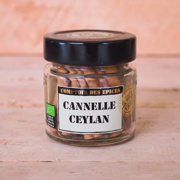 CANNELLE CEYLAN bâtons 4 cm BIO - Sri Lanka - Comptoir des épices