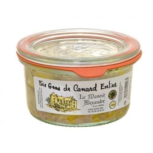 Foie gras de Canard Entier 90g - Manoir Alexandre