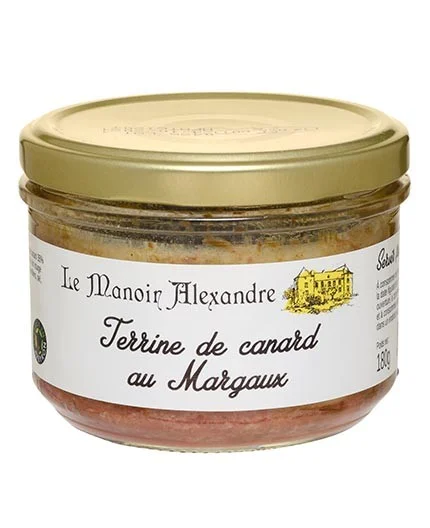 Terrine de Canard au Margaux 180g - Manoir Alexandre