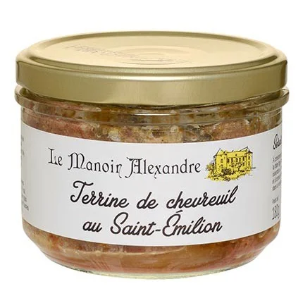Terrine de Chevreuil au Saint-Emilion 180g - Manoir Alexandre