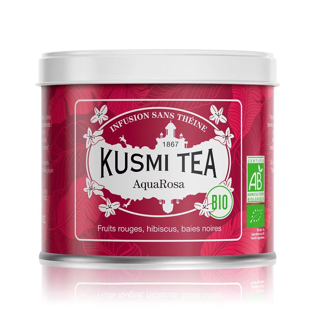 AquaRosa (Infusion de fruits bio) de Kusmi Tea