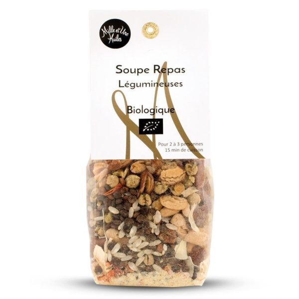 Soupe-repas Légumineuses BIO - 1001 Huiles - 150g