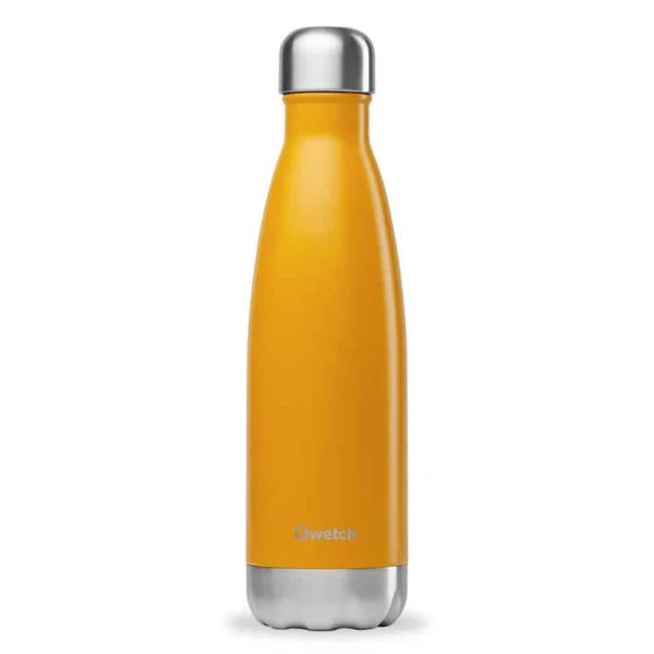 Bouteille isotherme - Safran - 500ml - Qwetch