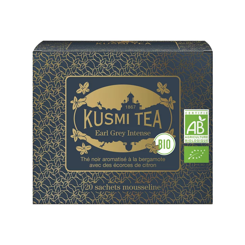 Thé Noir Earl Grey intense BIO de Kusmi Tea – Image 2