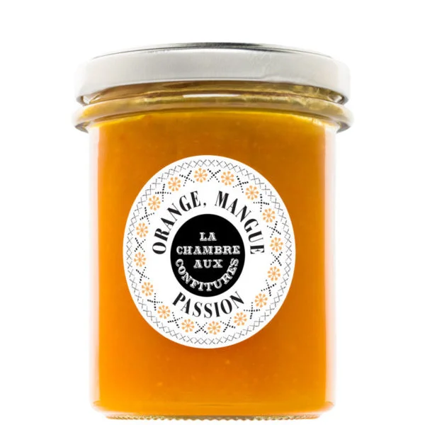 Confiture d'orange, mangue & passion