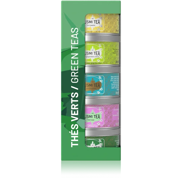 Assortiment miniatures -Les Verts- BIO de Kusmi Tea