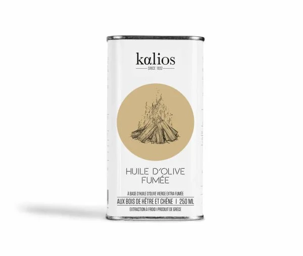 Huile d'olive fumée 250ml - Kalios