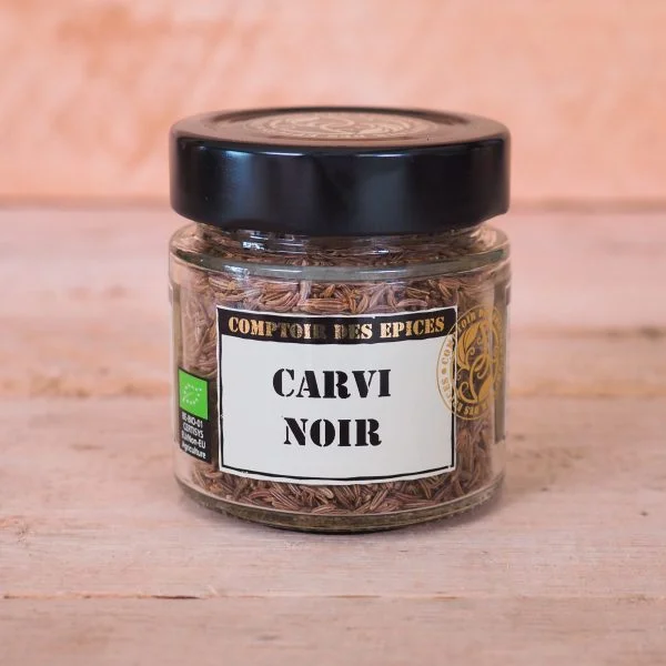 CARVI NOIR graines BIO - 55 gr - Comptoir des épices