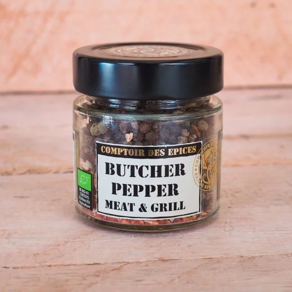 Poivre BUTCHER PEPPER - BIO - Comptoir des épices